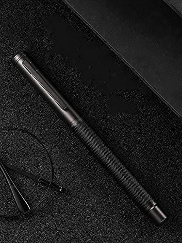 Hongdian Black Forest Fountain Pen Titanium Black Extra Fine Nib Beautiful Tree Texture Excellent Gift Pen #TOP1