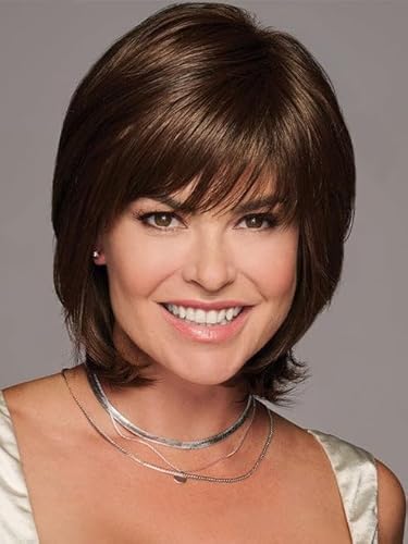 Maxwigs Invigoration Wig Color Brown Grey - Gabor 8" Medium