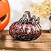 HDCRYSTALGIFTS 12cm Handgeblasene Glas Kürbisse Gefälscht Handgefertigt Künstlich Kürbisse Herbsternte Halloween Thanksgiving Dekoration (Lila) Glas günstig Kaufen-HDCRYSTALGIFTS 12cm Handgeblasene Glas Kürbisse Gefälscht Handgefertigt Künstlich Kürbisse Herbsternte Halloween Thanksgiving Dekoration (Lila)