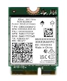 Intel BE1750x Killer Series Upgraded BE200 WiFi 7 Card | Gaming WiFi Adapter | M.2 PCIe WiFi Card | 5.8 Gbps 320MHz 4K QAM | Supports Bluetooth 5.4 & Intel PC with Windows 10/11