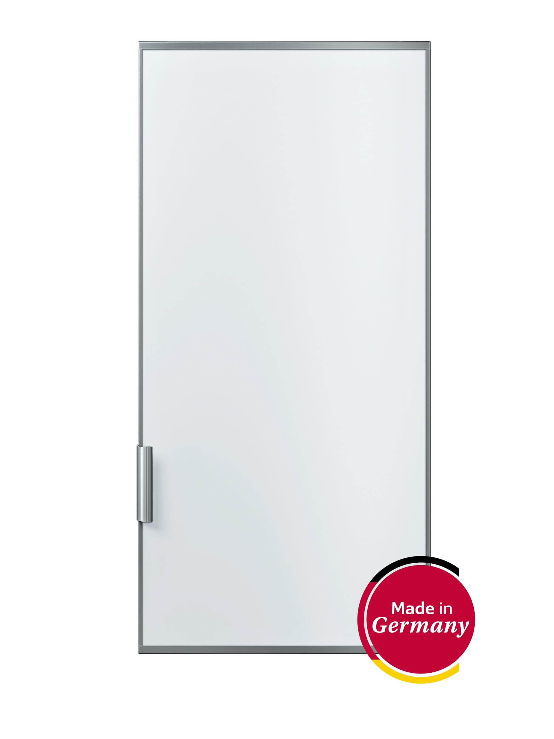NEFF KF1413Z0, Gefriergerätezubehör, Dekor-Türfront mit Alurahmen und Alugriff, 123,4x59,2 cm, passend für Kühlgeräte mit Bestellnr. KI14 und KI24, Dekorplattenstärke 4 mm max., Made in Germany, weiß