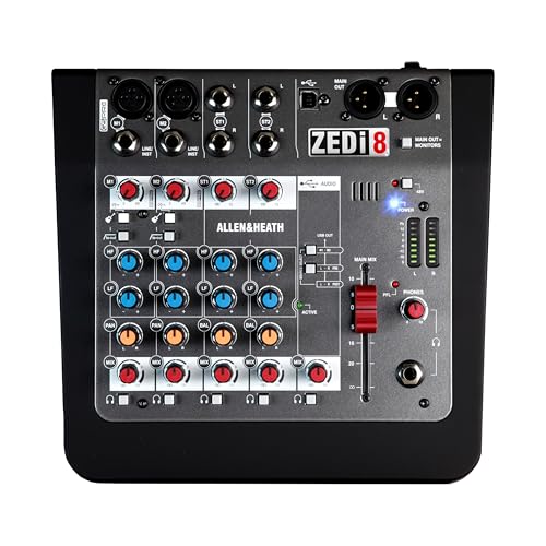 Allen & Heath ZEDi8 - Table de mixage analogique