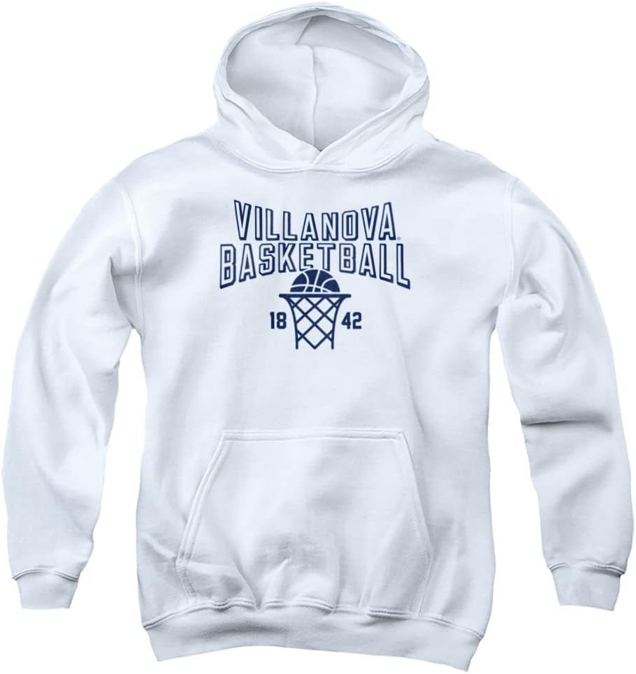 LOGOVISION Villanova University Official Basketball Year Youth Kids Boy/Girls Pull-Over Hoodie Sweatshirt