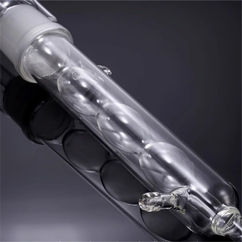 Cristalería de Laboratorio Aparato extractor de vidrio Soxhlet de 250 ml con condensador de bulbo y cuerpo de vidrio for laboratorio