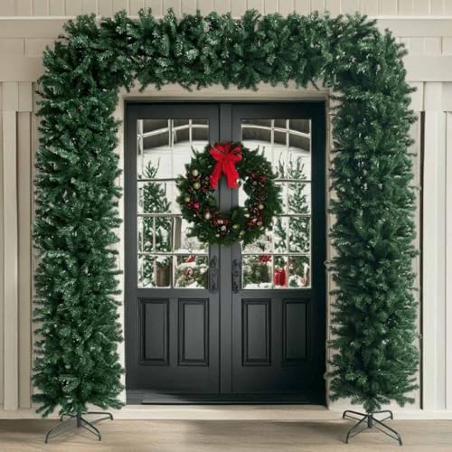 vidaXL クリスマスツリー アーチ グリーン 240 cm, クリスマスアーチ, クリスマスデコレーション, アーチ, ホリデーデコレーション