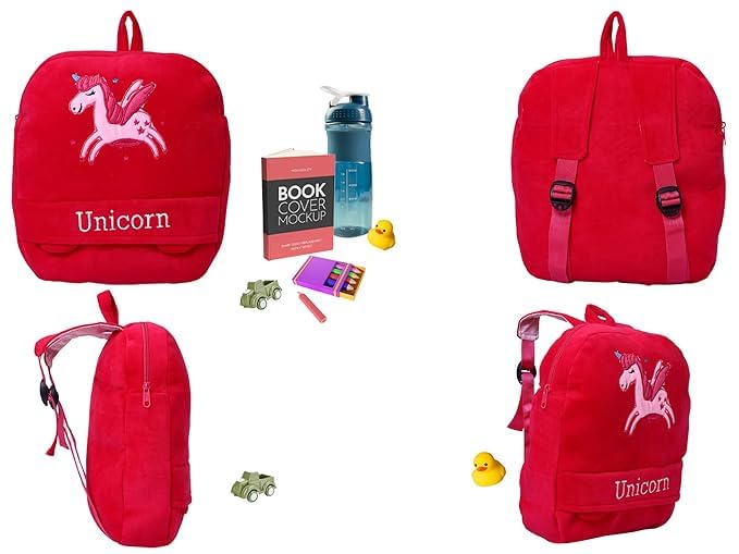 Image of Delicado Cute Small Toddler Kids Preschool Backpack Nursery Preschool Playschool School Picnic Travelling Bag for Baby Boy Girl Age (2 to 5 Years)