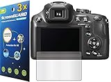 GuarmorShield 3x Panasonic Lumix DMC-FZ70 DMC-FZ72 Digital Camera Premium Clear LCD Screen Protector Guard Shield Kit (NO CUTTING, GUARMOR Brand)