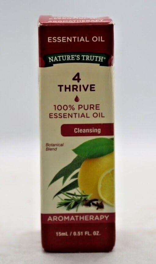 Amazon.com: Nature's Truth Aromatherapy 4 Thrive (Pack of 4