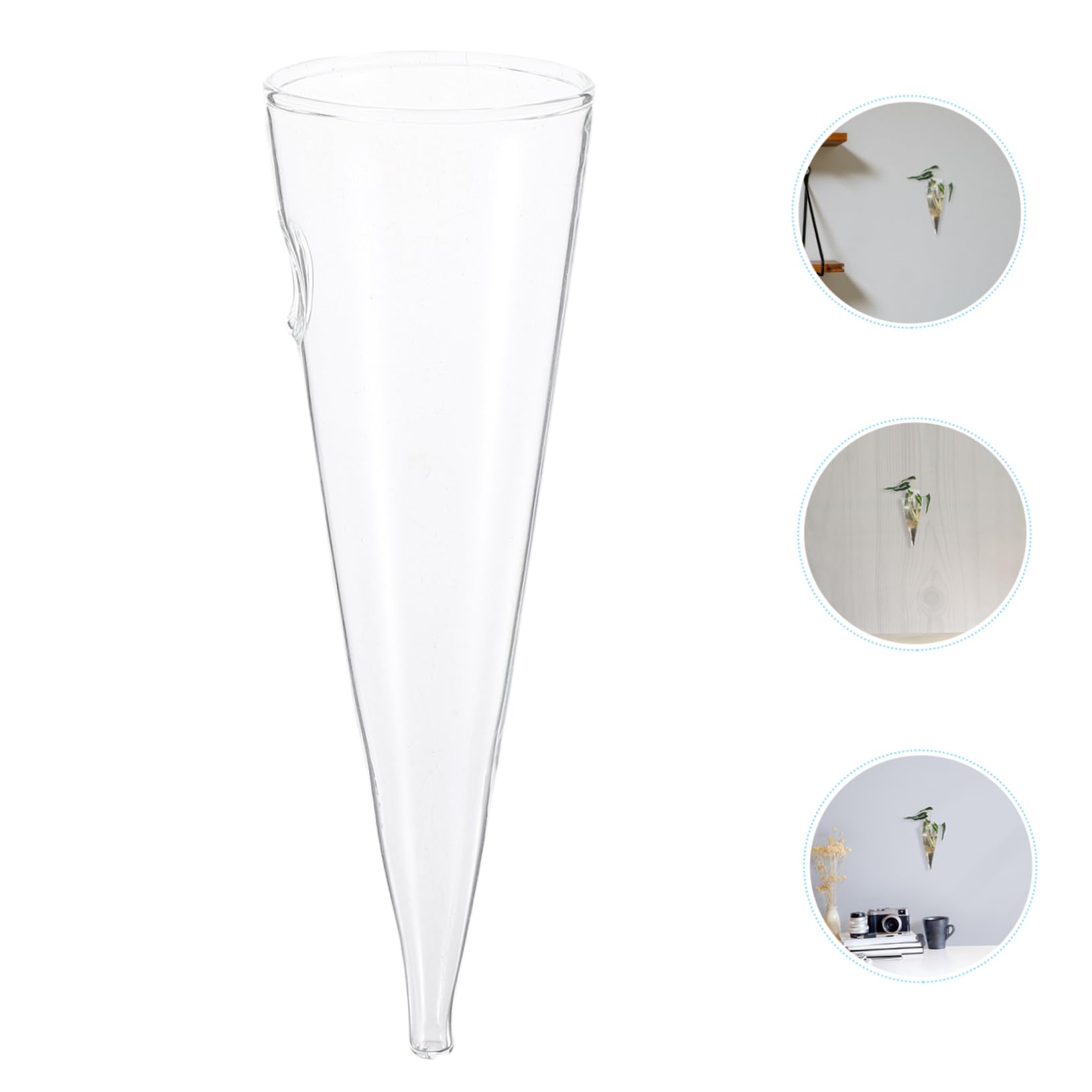 MAGICLULU 5 Ensembles Vase Mural De Jardin À Suspendre Mur Vase De Propagation Support pour Plantes Décoration D'Intérieur Fausses Plantes Suspension Murale 2 pièces * 5