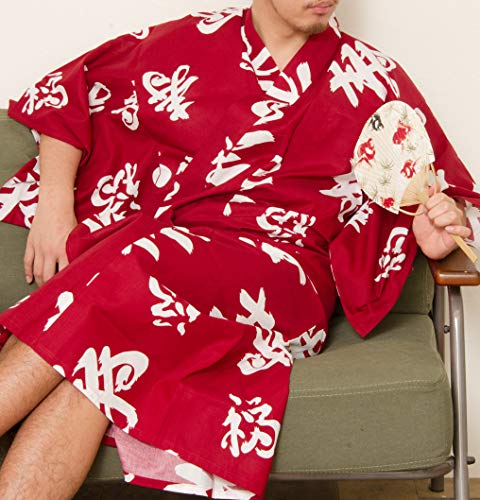 Image of Dita Tokyoin Traditional Made In Japan Cotton Yukata Robe (Japanese Pajama Kimono) Easy Wearing set2