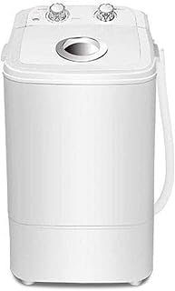 Capacité 7,2 kg Chaussures Lave-Linge Lave électrique Mini Portable Chaussures de Lavage Compact Brosse Machine Spin sécheuse avec Panier de vidange 1201 (Color : White)