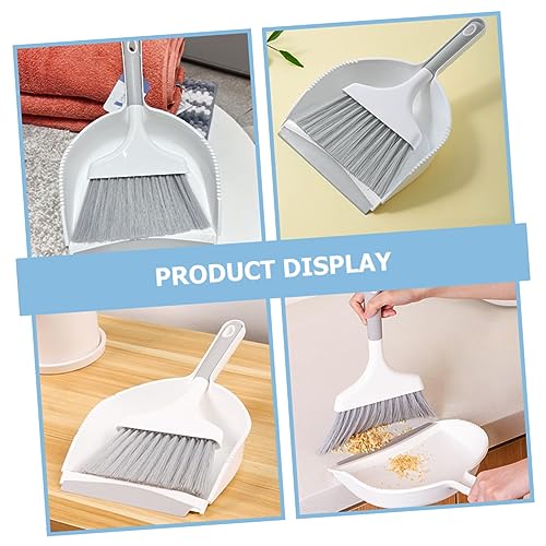 MOLUCKFU 1 Set Reinigungswerkzeug Set Kleiner Schreibtisch Reinigungsbesen Winzige Kehrschaufel Besen Und Kehrschaufel Besen Und Kehrschaufel Mini Kehrschaufel Schreibtisch Staubwedel – Bild 4