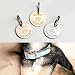 MignonandMignon Personalized Dog Pet Collar ID Tag Cat New Gift Identification for Her Him