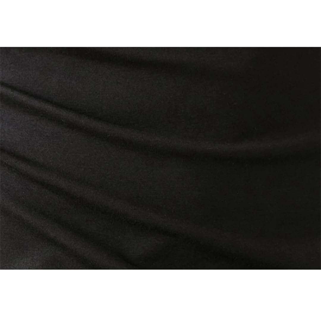 Donne asimmetria nero Midi Gonne pieghe Wrap Hip Gonne Casual Ufficio Lady Gonne a vita alta