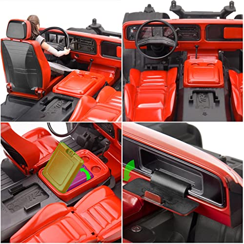 Rc Auto-interieur Simulatie Centrale bediening Stoelmodificatie Deel Accessoires voor Traxxas Trx-4 Bronco 1/10 Rc Auto… - Afbeelding 8