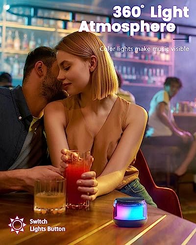 LENRUE-Portable-Bluetooth-Speakers-with-Colorful-Lights-Loud-Sound-Small-Bluetooth-Speaker-with-Wireless-Stereo-Pairing-Mini-Gifts-for-Kids-Teen-Girls-Boys-Women