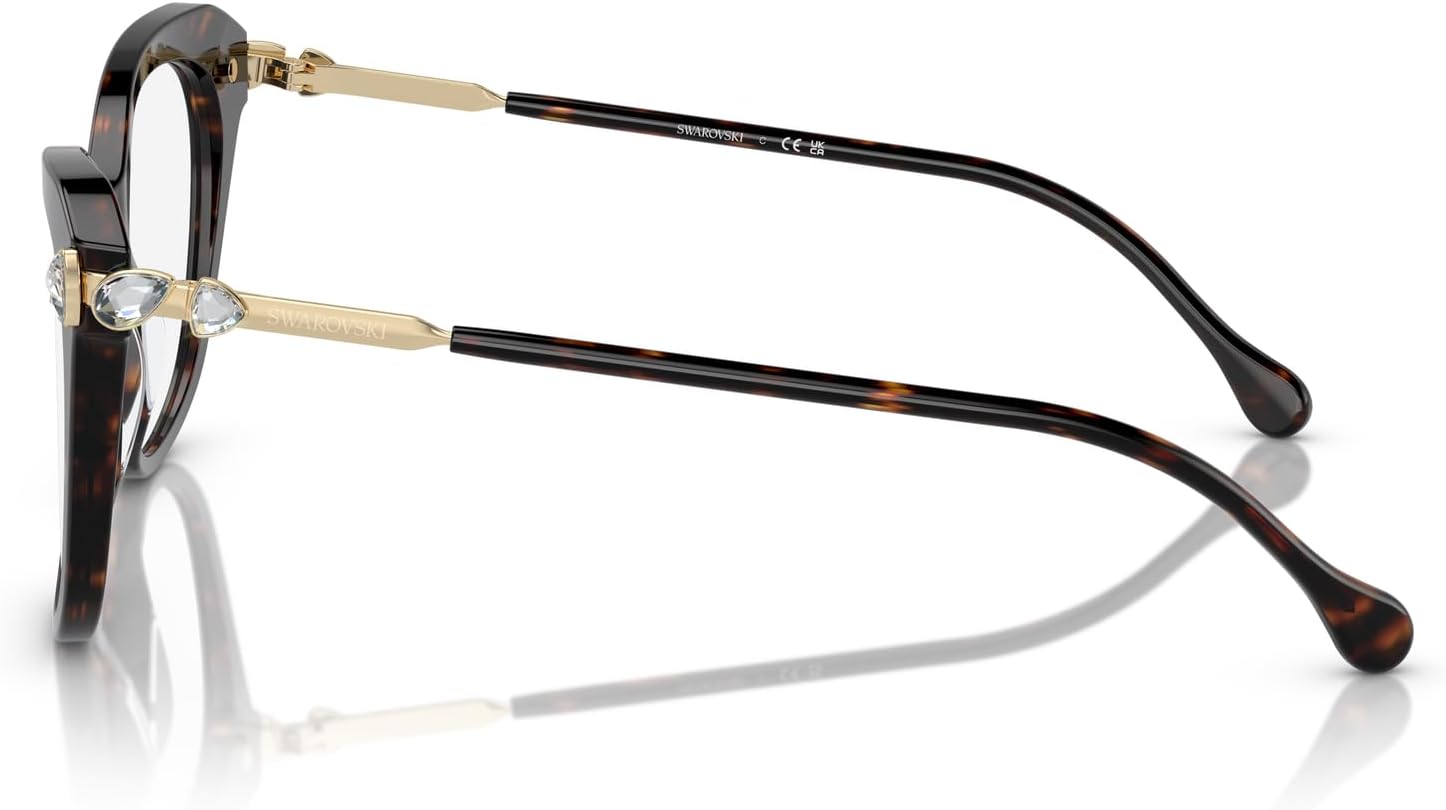Swarovski womens Sk2012 Butterfly Prescription Eyewear Frames