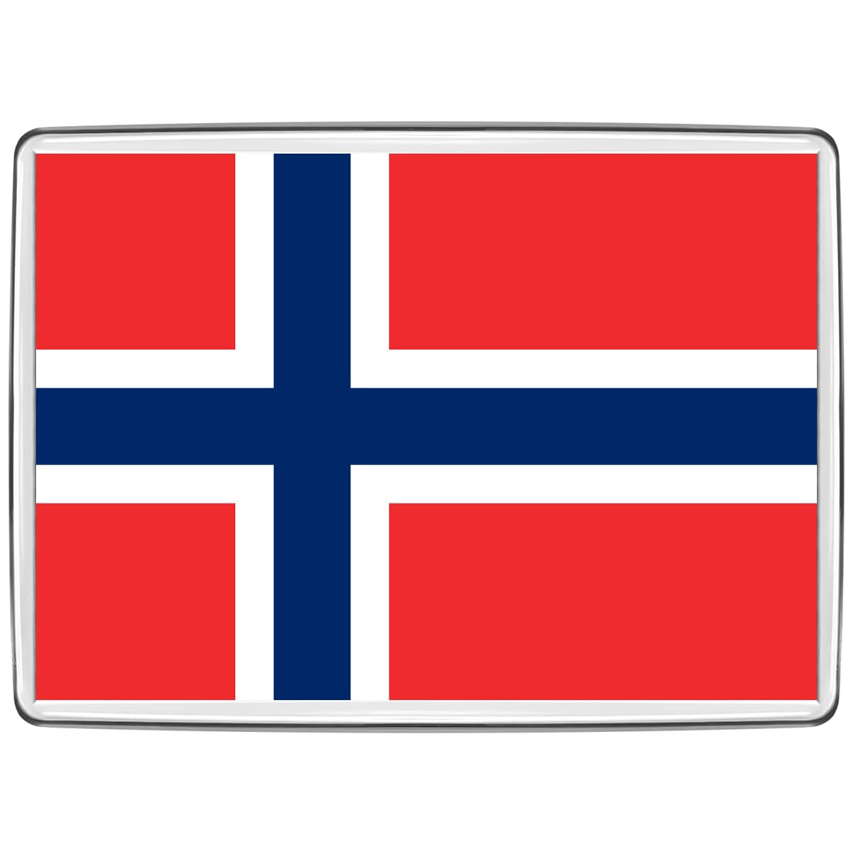 Pixly Clear Pixly® Norway Flag Fridge Magnet Large Jumbo Size Norwegian Keepsake Country Souvenir Novelty Refrigerator Magnets Gift
