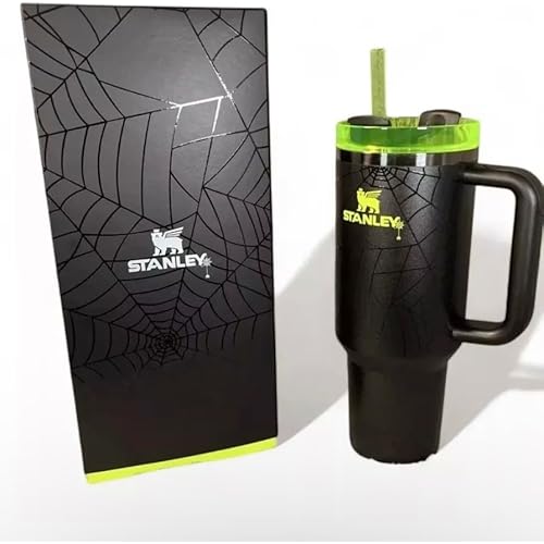 Stanley 1913 Stainless Steel 40 oz Insulated Travel Mug - The Halloween Quencher H2.0 FlowState Tumbler