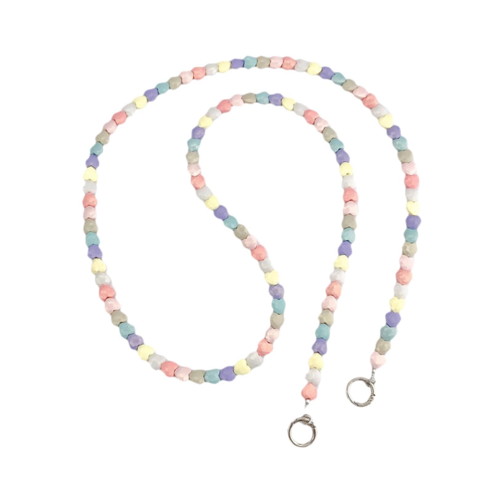 5X Cordón para Teléfono, Accesorio para Bolso, Llavero Portátil, Ligero, Práctico, Ideal para Manualidades, Regalo, Decoración, Correa de 120, 6 Piezas