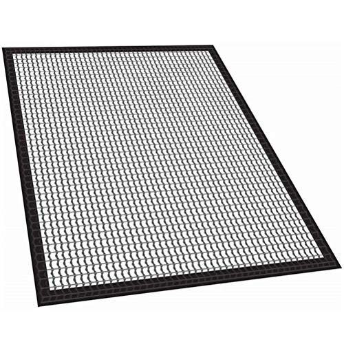 BBQ-Grillmatte, Teflon-Antihaft-Grillgitter für Gas, Holzkohle, Elektrogrill zum Grillen. Zum Grillen von Fleisch, Gemüse, Meeresfrüchten,