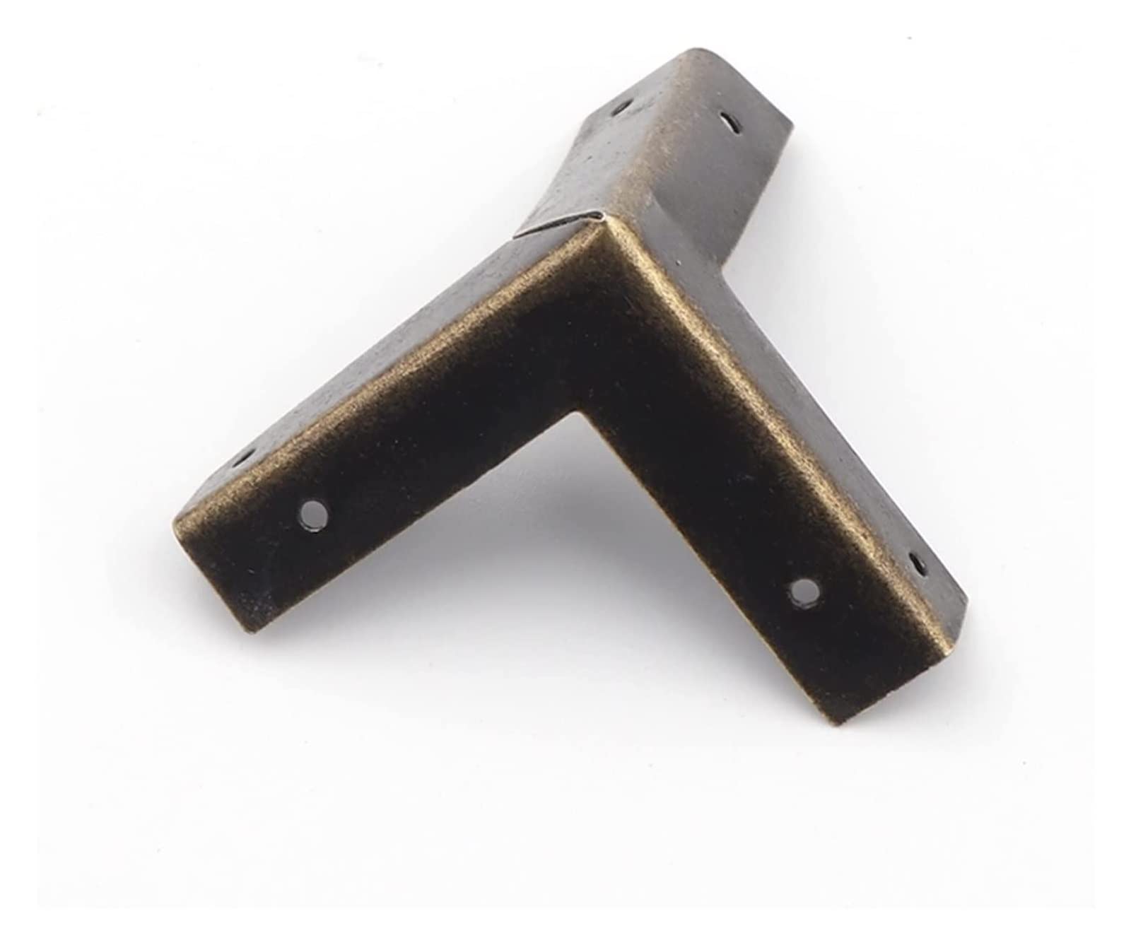 SDJJSAO Box corner protector, Table 4Pcs Furniture Hardware Triangle Corners BronzeCorner Protector Guard(Bronze)