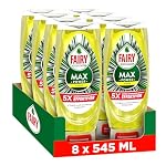 Fairy – Fairy Max Power Zitrone Handgeschirrspülmittel 8x545ml, effe