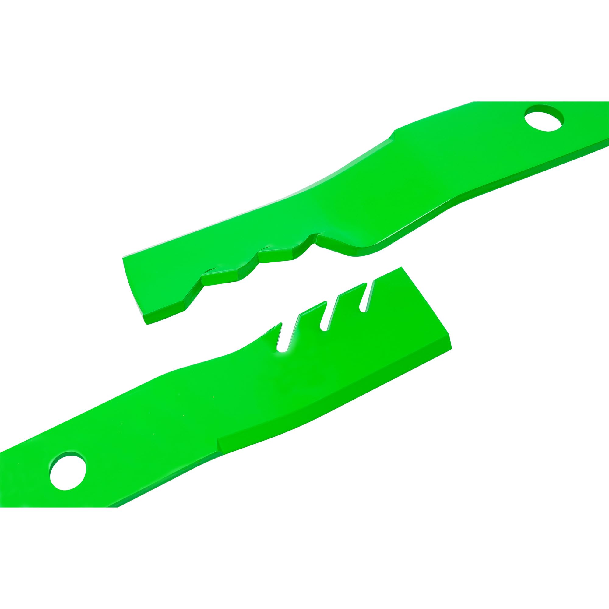 Cuchillas de cortacésped M128485 M131958 M144196 M163983 TCU15881, compatibles con John De ere cubierta de 60 pulgadas 737 757 777 797 997 1023E 1025R 4210 4210 4 310 4. 410 (paquete de 3)