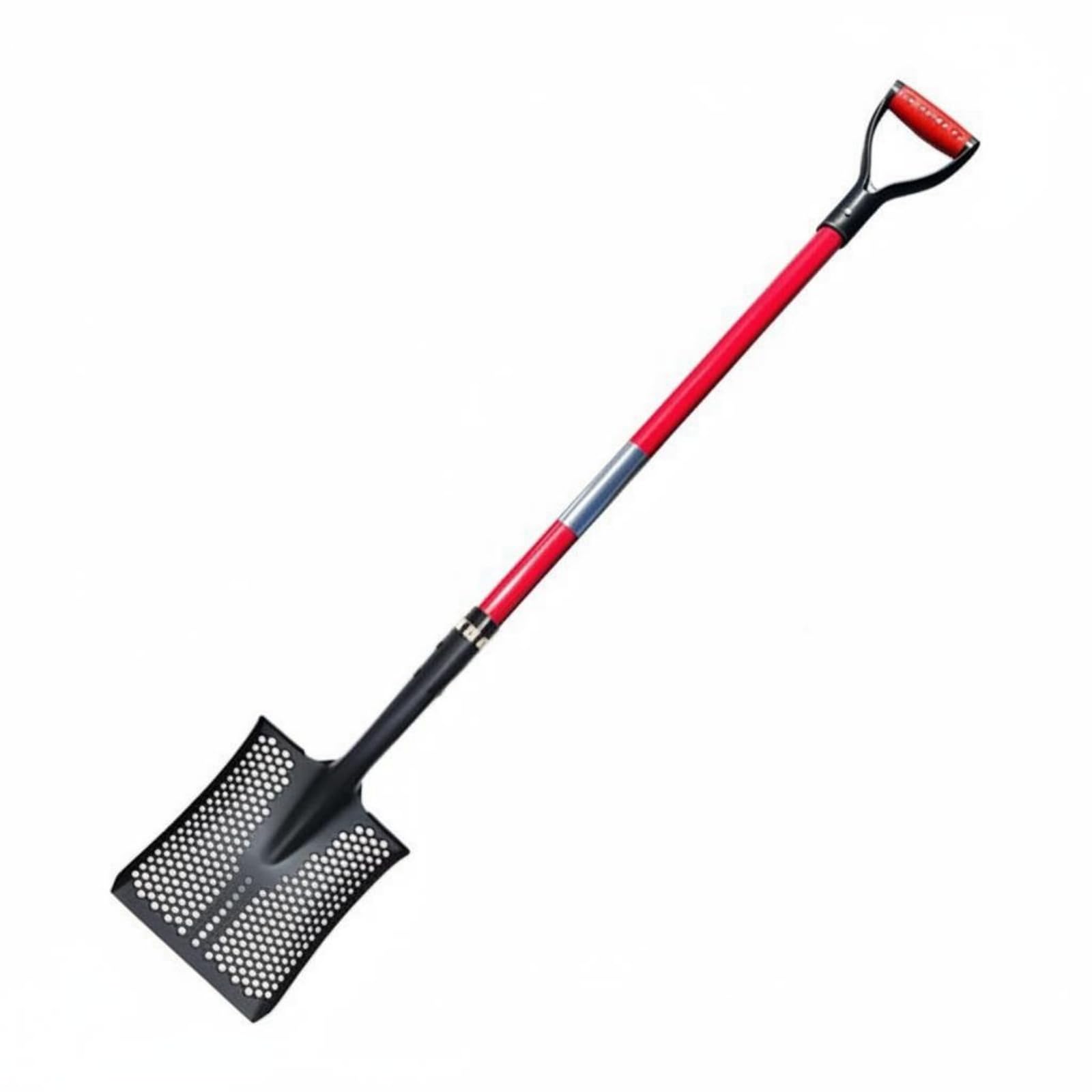 Baoblaze Pala Forata Drenaggio Badile Perforato Traforata con Struttura Smontabile E Manico Esteso per Materiali Misti Adatta per Manutenzione del