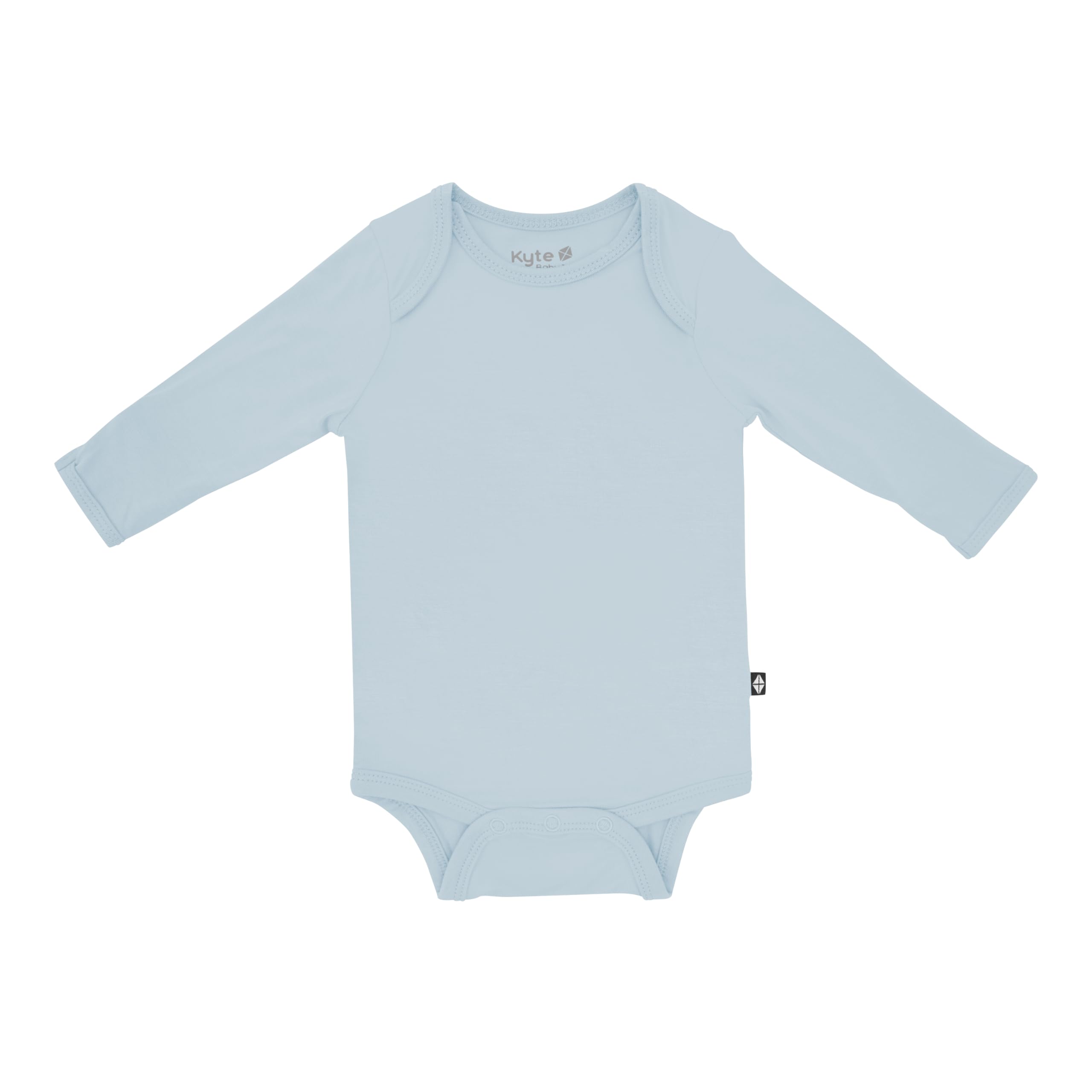 KYTE BABY Soft Bamboo from Rayon Long Sleeve Unisex Bodysuit