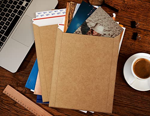 ValBox Envelopes autoselantes de documentos fotográficos 22 x 28 cm, pacote com 25, envelopes de pap