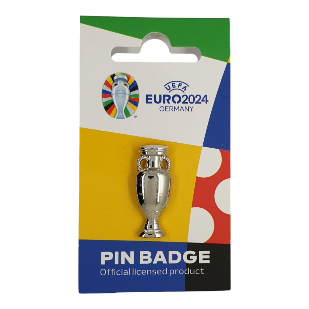 UEFA Euro2024 Pin EM-24-PI-TR-30MM 30mm Plateado