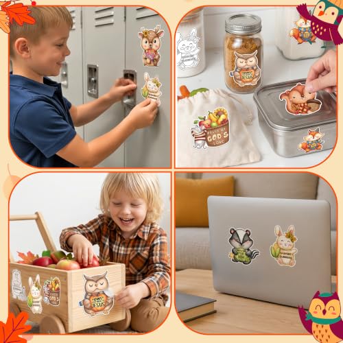 30 PC Fall Animals Color Your Own Magnets - image 7