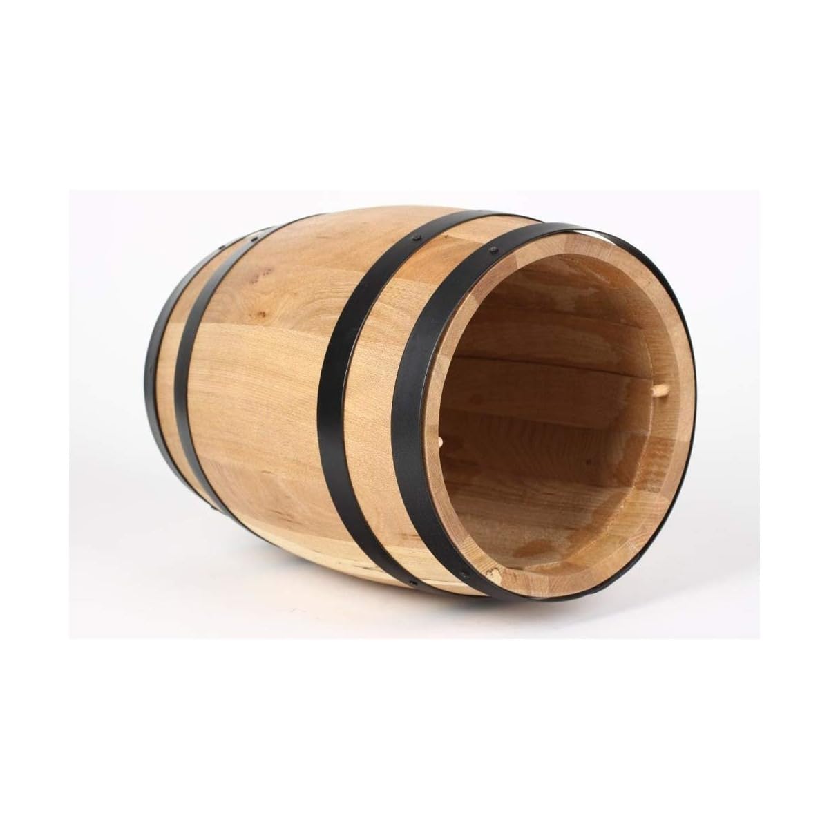Avilia Tonneau à vin de Sol : Distributeur Baril en Bois 5,5 L – Style Unique – fûts en Bois pour décoration – Couleur Naturelle et élégante