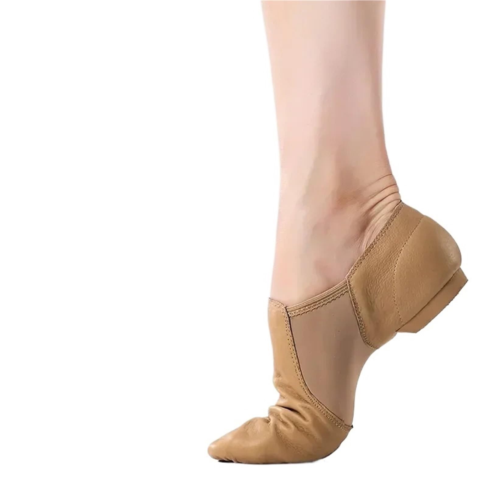 Jazz Schuhe Mädchen Tanzschuhe Jazz Slipper Ballettschuhe Tanzen Jazz Sneakers Frau Gymnastik Unisex Slip On Jazz Dance Schuh(Black,35)