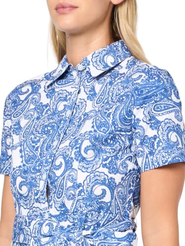Image of Tommy Hilfiger Women's Short Sleeve Self Tie Shirt Dress