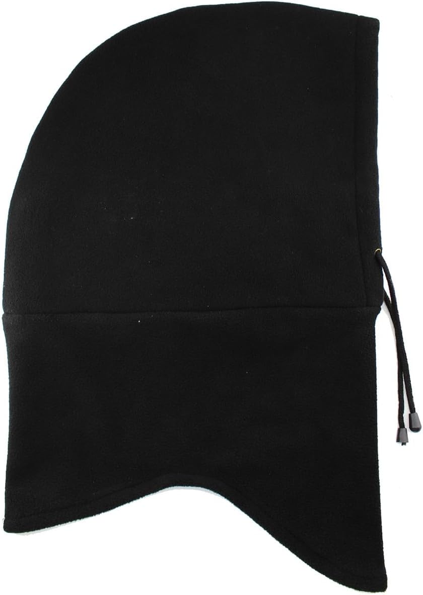 Fleece Balaclava Cycling Skullies Cap with Neck Gaiter Winter Warm Face Mask Windproof Hood Hat