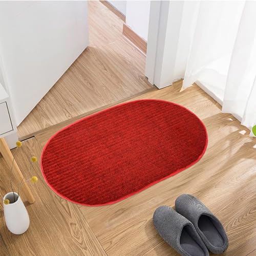 Image of Kuber Industries Door Mat | Door Entrance Mat | Entryway Door Mat | Home Door Mat | Floor Door Mat | Anti-Slip Door Mat | Door Mats for Outdoor & Indoor | Pack of 3 | Multi