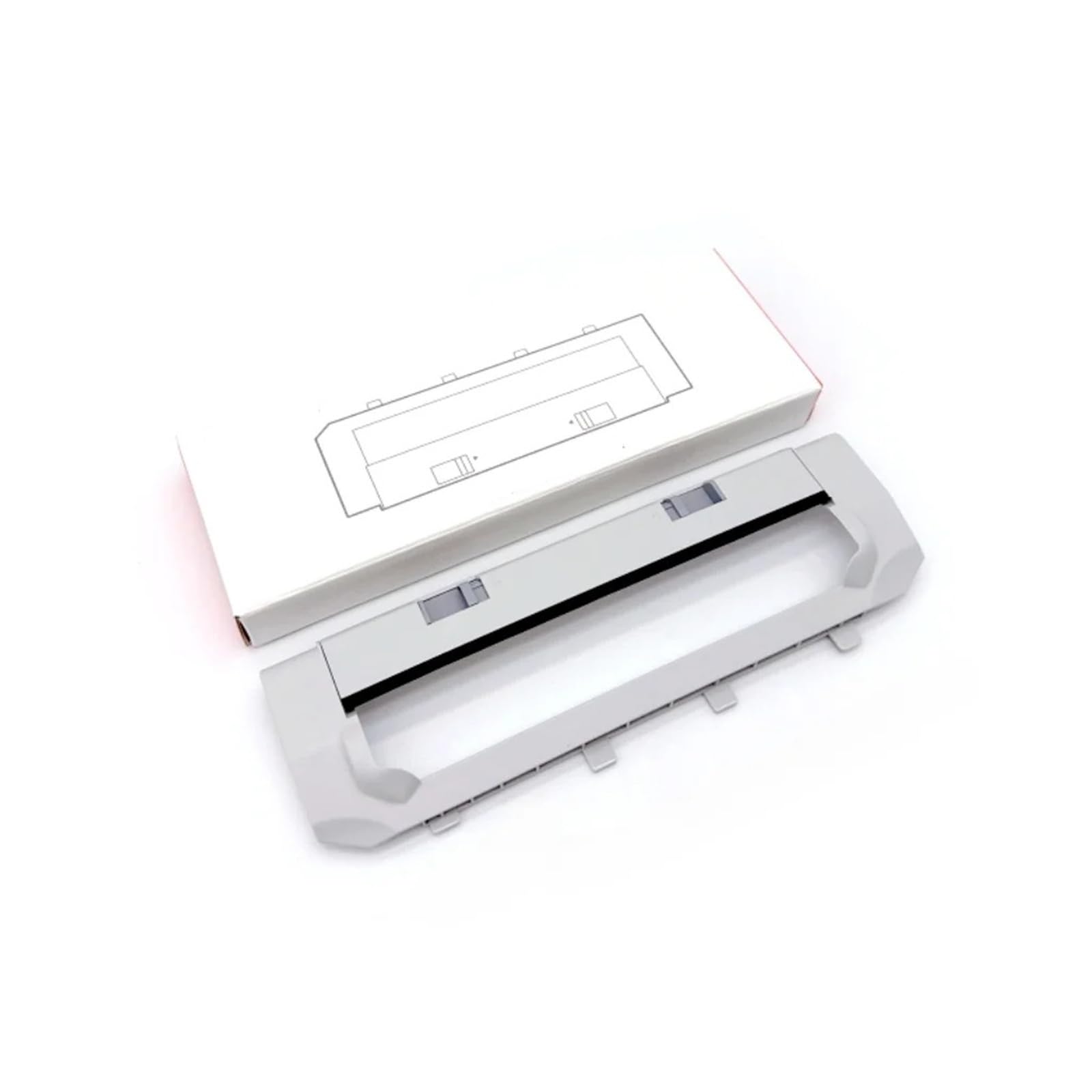 Aihdbcl 1 Pcs Main Brush Cover,Compatible For Roborock Q Revo Curv 2 Flow Vacuum Cover Part