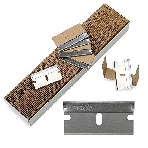 Single Edge Industrial Razor Blades, Safety Straight Edge Razors, Box & Carton Cutter