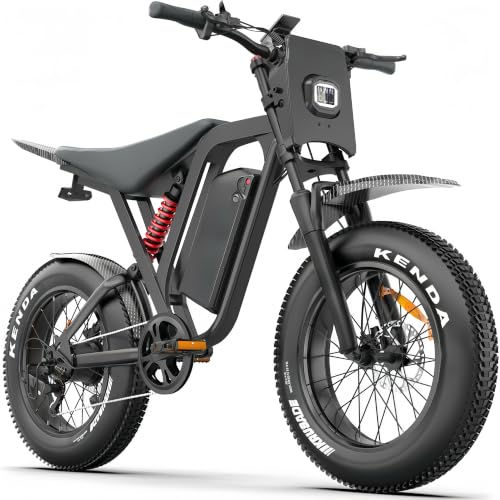 DEEPOWER Bicicletta Elettrica per Adulti, Pneumatici Grassi...
