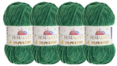 Himalaya Dolphin Baby Manta de terciopelo de felpilla de 4 x 100 gr (4 unidades)