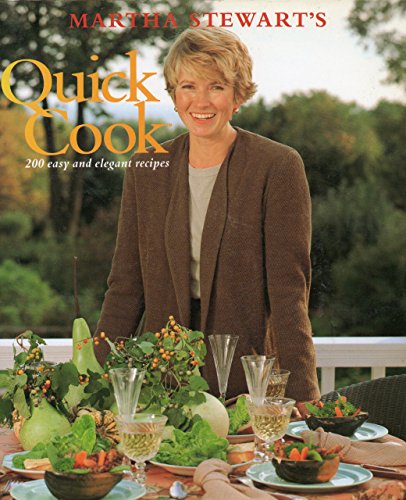 Martha Stewarts Quick Cook 0091773520 Book Cover