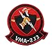VMA-233 Squadron Patch â€“ Plastic Backing