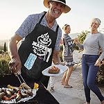 MUJUZE BBQ Grill Sets for Men,Dad Gifts for Fathers Day,BBQ Grill Sets for Men,BBQ Accessories for Men with Apron,Grilling Gifts for Dad,BBQ Utensil Set,Barbeque Accessories for Camping,Backyard