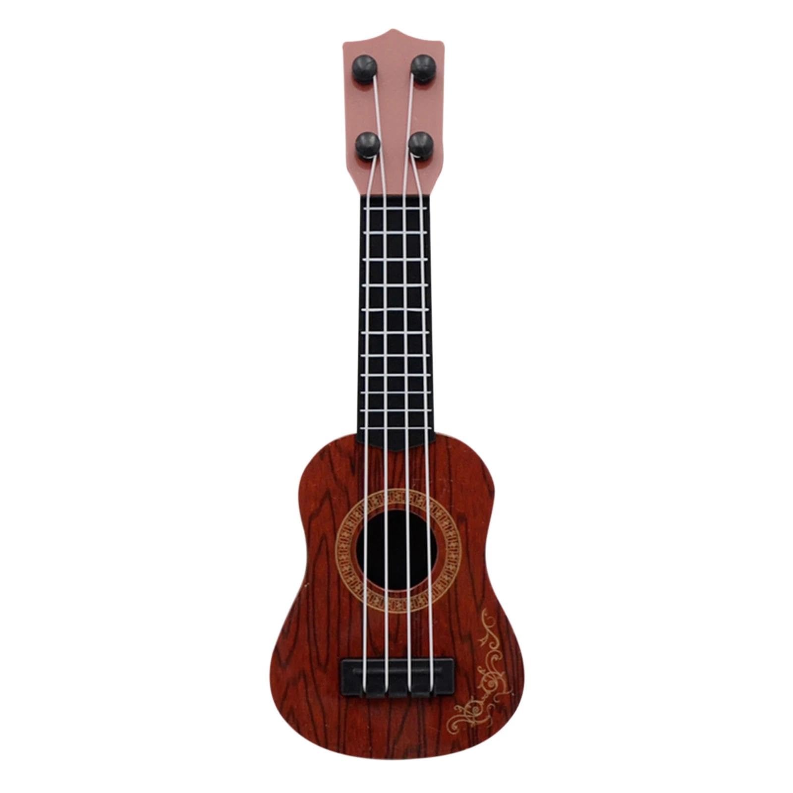 Principianti Ukulele Strumenti Musicali A Corda Classici Per Principianti Mini Ukulele Esercitarsi Suonare(Brown)