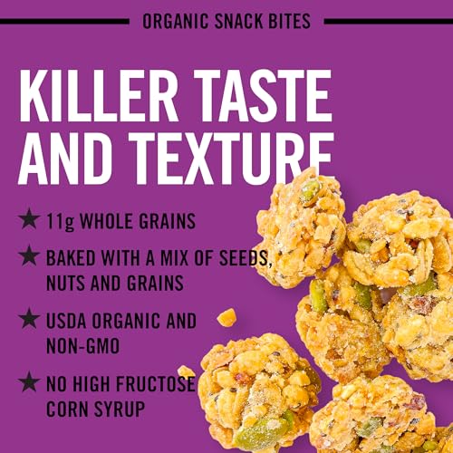 Dave's Killer Bread Toasted Garlic Organic Snack Bites, Garlic Organic Snacks, 7.2 oz - image 5
