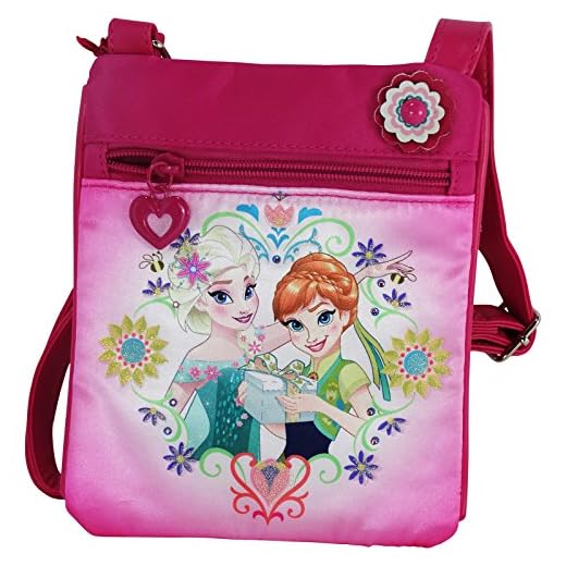 Disney Frozen Elsa ed Anna Borsetta da Bambina a Spalla a Tracolla
