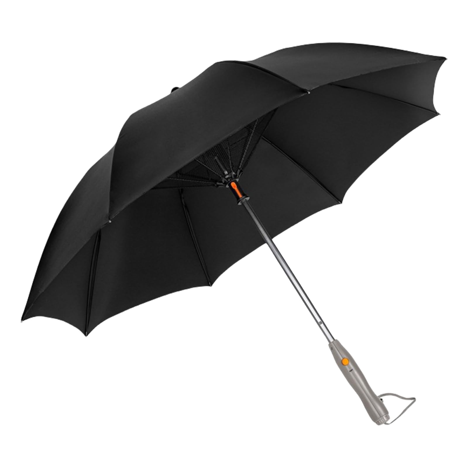 Elnwnnkc Portable Sun and Rain Umbrella with Builts in Fan and Misters for Cooling Relief 2600mAh USB Rechargeable Umbrellas Sun Blocking Umbrella
