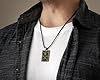 Baldur Jewelry - Elder Futhark Bind Protection Rune Necklace - Talisman Pendant Amulet - Viking Runes Norse Jewelry - Viking Jewelry for Men Women - Gifts for Men - Brass Necklace #3